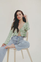 Floral 2-way Cardigan