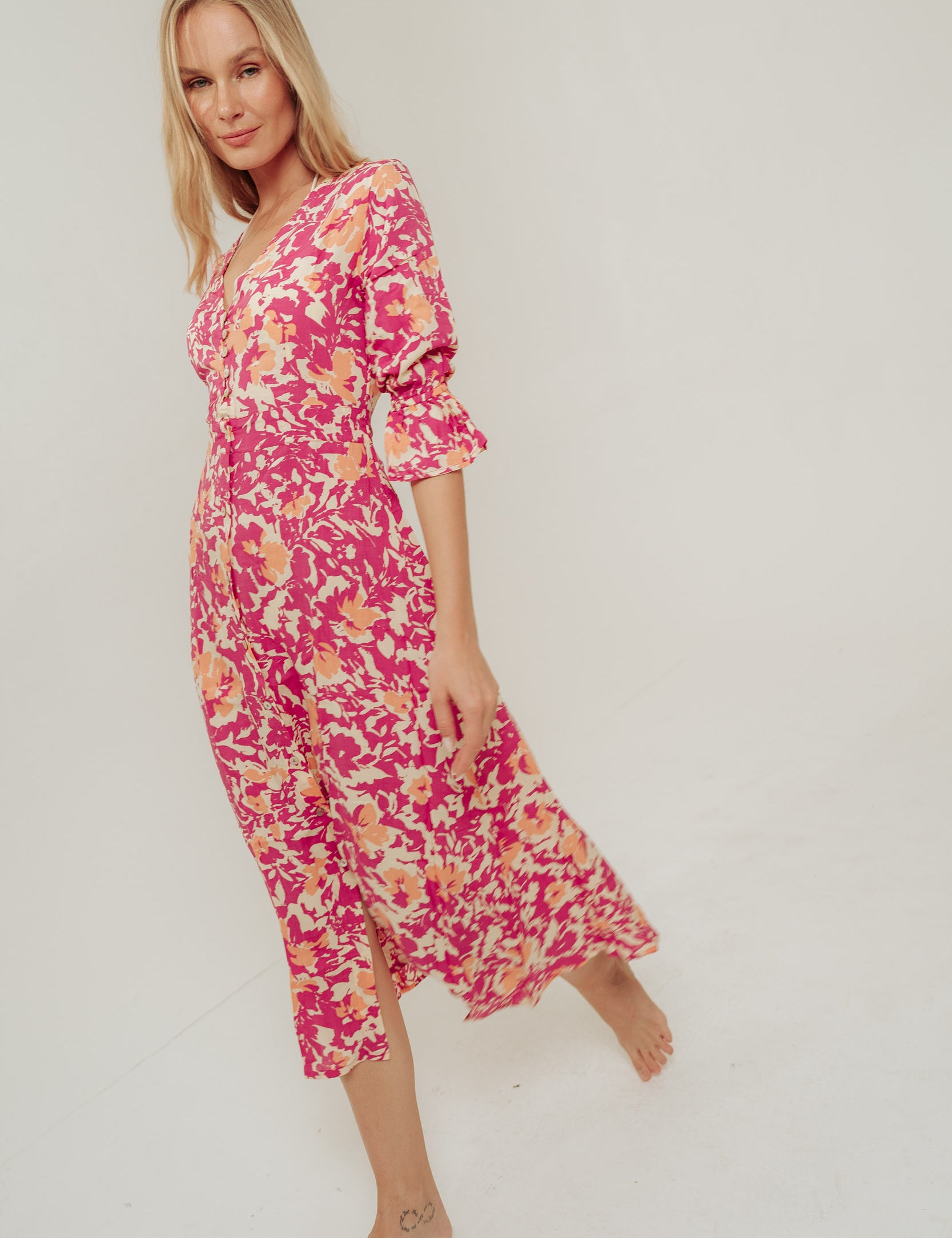 Floral Long Dress