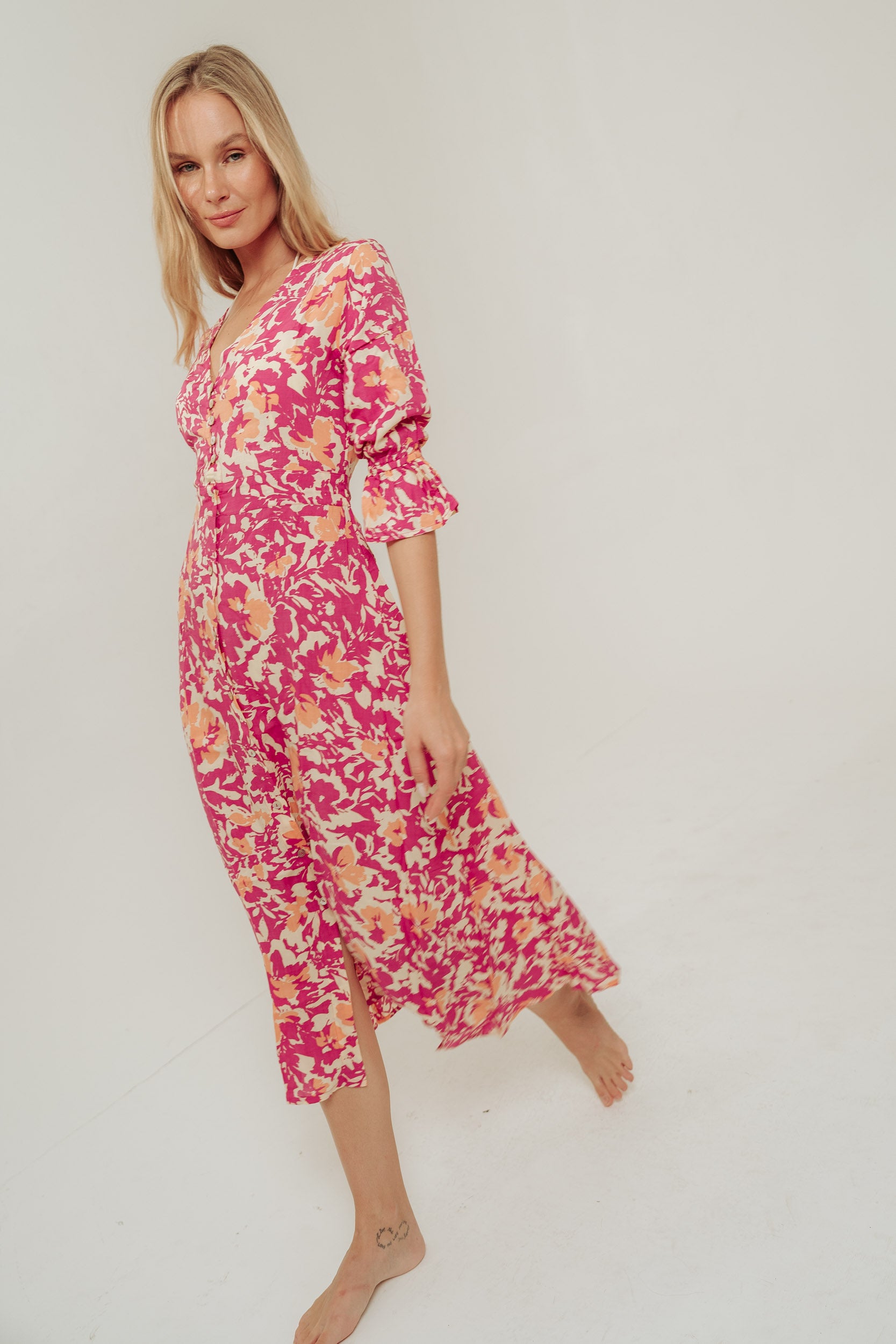 Floral Long Dress