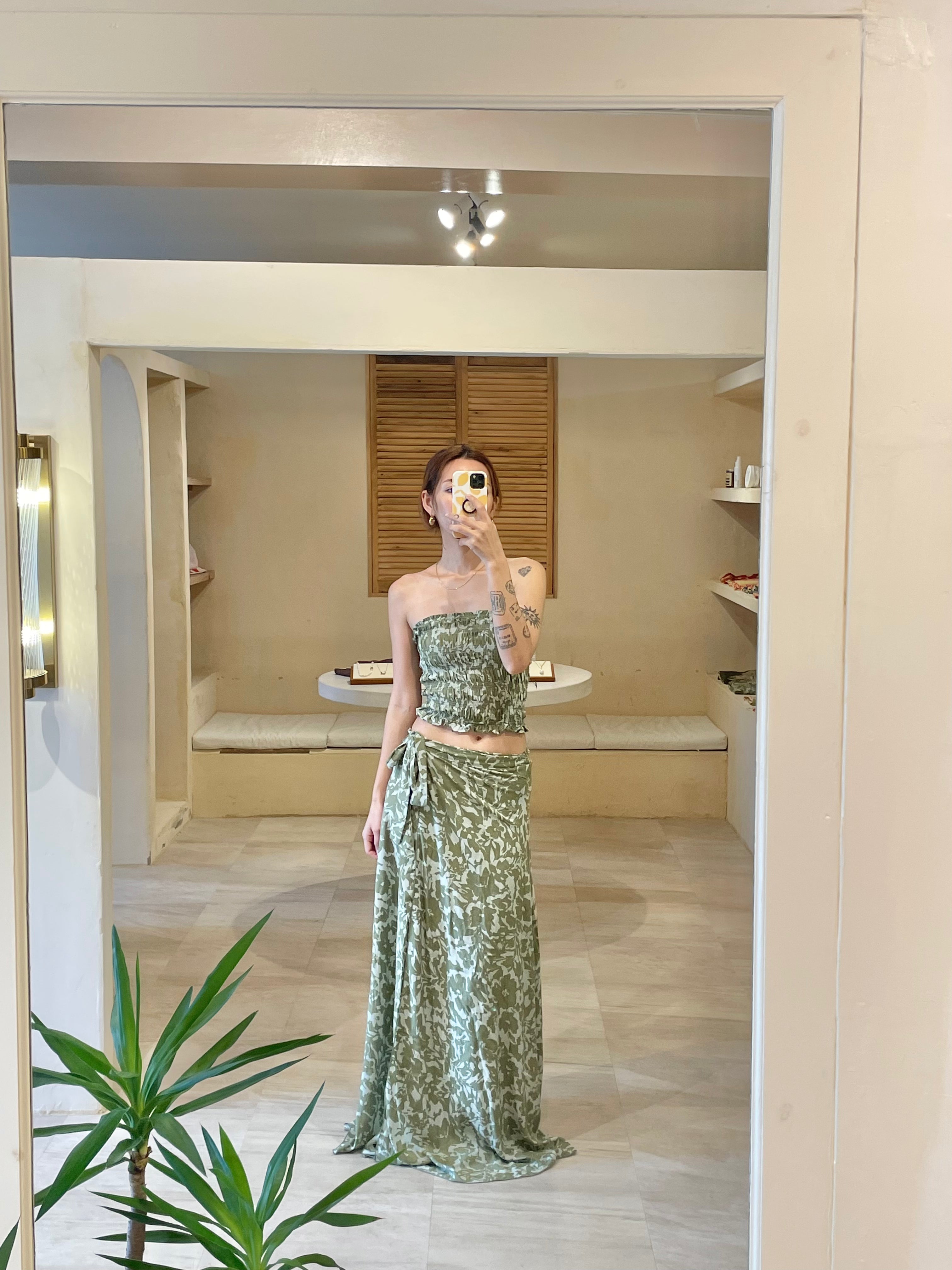 Peony Wrap skirt